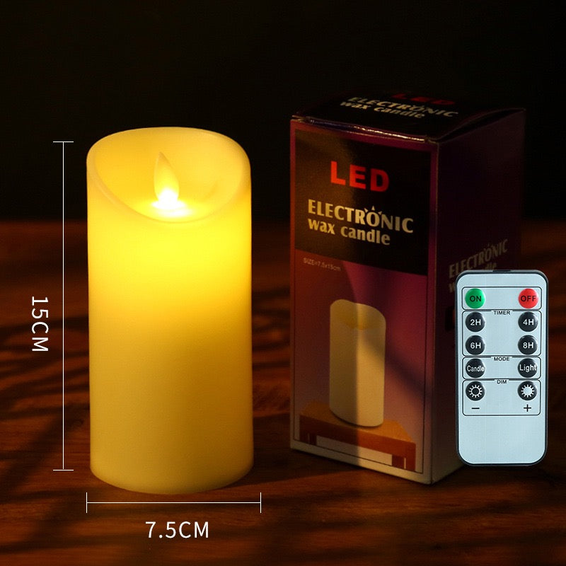 Timer mit Fernbedienung für LED-Kerzen