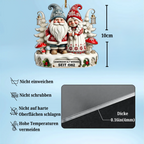 Personalisiertes Acryl-Weihnachtsornament– Wichtel-Paar