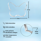 Schmetterling Acrylplakette Zuerst..Jetzt...-Personalisierte Geschenke für Mama und Oma