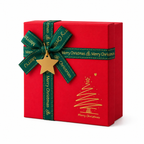 Weihnachtsgeschenkbox – 15 × 15 × 7 cm