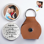 Taschenumarmung mit Foto Geschenk zur Abschlussfeier