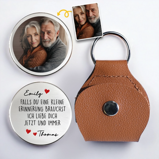 Ich liebe dich- Foto Taschenumarmung(Pocket Hug)  Geschenk für Paar