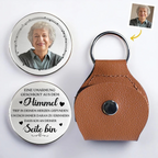 Taschenumarmung mit Foto Trauergeschenk
