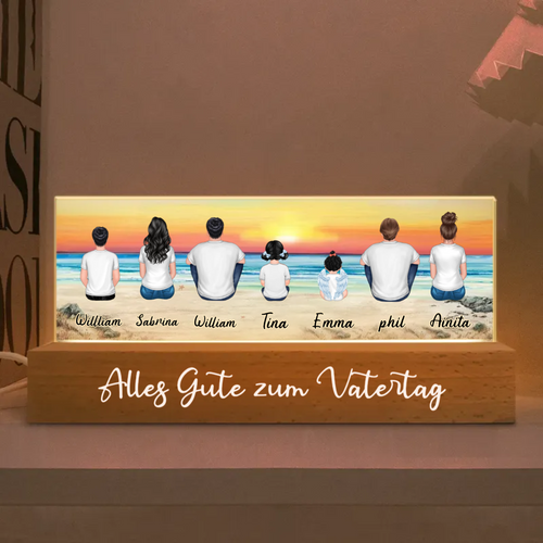 LED Nachtlicht Personalisierte Geschenk für Familie