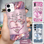 Schmetterling-Personalisierte Handyhülle für iPhone und Samsung