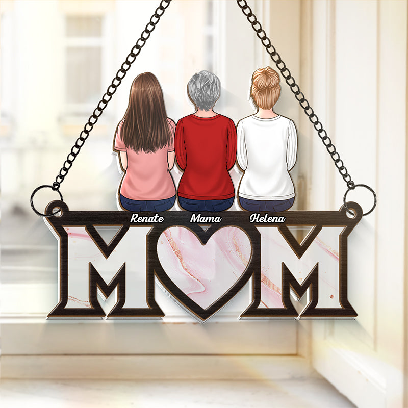 Personalisierter MOM-Sonnenfänger für Mama