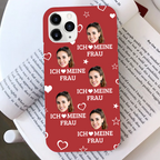 Ich liebe... Silikonhandyhülle für iPhone und Samsung mit Foto Geschenk für Frau, Mann, Papa, Mama, Opa und Oma