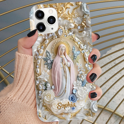 Silkon Handyhülle mit Name Personalisierte Handyhülle für iPhone und Samsung