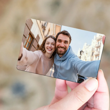 Foto Wallet Card Personalisierte Brieftasche-Karte für Paar