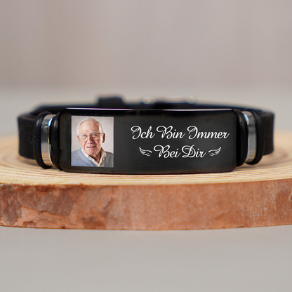 Immer bei dir-Personalisiertes Verstellbares Armband