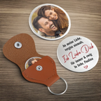 Ich Liebe Dich-Taschenumarmung mit Foto für Paare