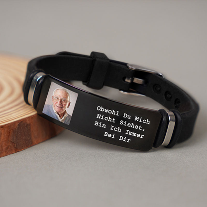 Armband mit Foto Geschenk zur Trauer