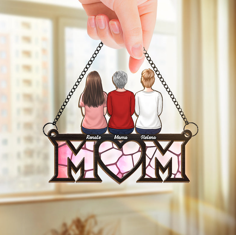 Personalisierter MOM-Sonnenfänger für Mama