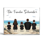 Acryblock mit 2-10 Personen, Text und Namen personalisiert Geschenk für Familie