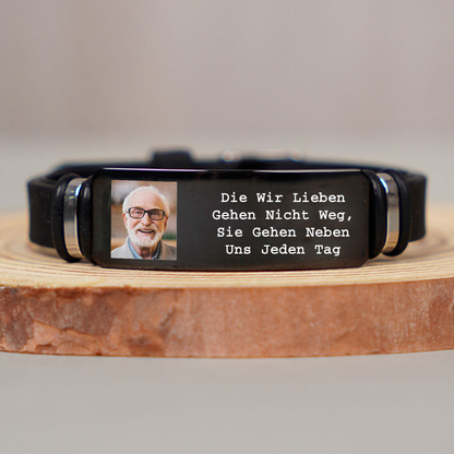 Armband mit Foto Geschenk zur Trauer
