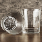 Faußstoß- Personalisiertes Whisky-Glas Geschenk für Vater
