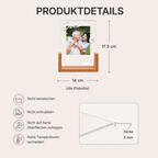 Personalisiertes LED-Nachtlicht mit Foto für Paare – Du & Ich