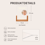 Personalisiertes LED-Nachtlicht mit Kalenderdatum und Photo - An diesem Tag wurdest du...