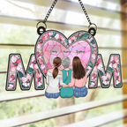 Personalisierter Sonnenfänger für Mama mit 1-5 Kinder