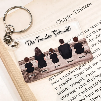 Acryl-Schlüsselanhänger-Personalisierte Geschenke für Familie