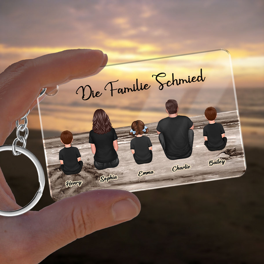 Acryl-Schlüsselanhänger-Personalisierte Geschenke für Familie