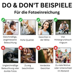 Engelsflügel-Taschenumarmung mit Foto Trauergeschenk