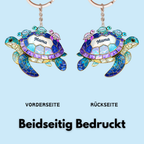 Meeresschildkröten - Acrylschlüsselanhänger mit Namen Geschenk für Oma und Mama
