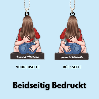 Personalisierter Acryl-Anhänger Geschenk für Paar