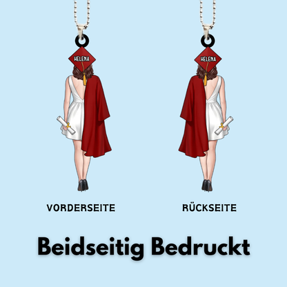 Abschlussfeier Personalisierter Autoanhänger
