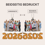 2025 Foto-Acrylornament Personalisierter Christbaumschmuck mit Foto