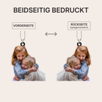 Personalisierter Acryl-Anhänger mit beidseitigem Fotodruck