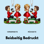 Heiratsantrag - Acrylanhänger mit Namen Geschenk für Paar