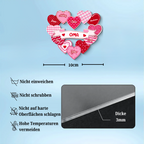 Acryl-Kühlschrankmagneten mit Herzenmotiv Geschenk für Mama und Oma