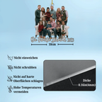 Personalisierter Acrylanhänger mit Foto und Text Christbaumschmuck für Familie
