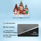 Mama/Oma mit Kinder - Personalisierter Acrylanhänger Christbaumschmuk